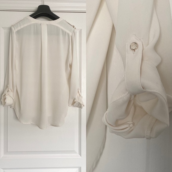 Dynamite | Classic White Blouse - Picture 3 of 9